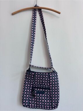 Vera Bradley Hipster Crossbody Bag in Petal Paisley